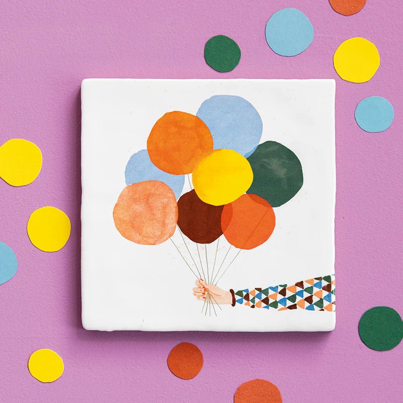 StoryTiles A Joyful Day tegeltje - Kavel 84