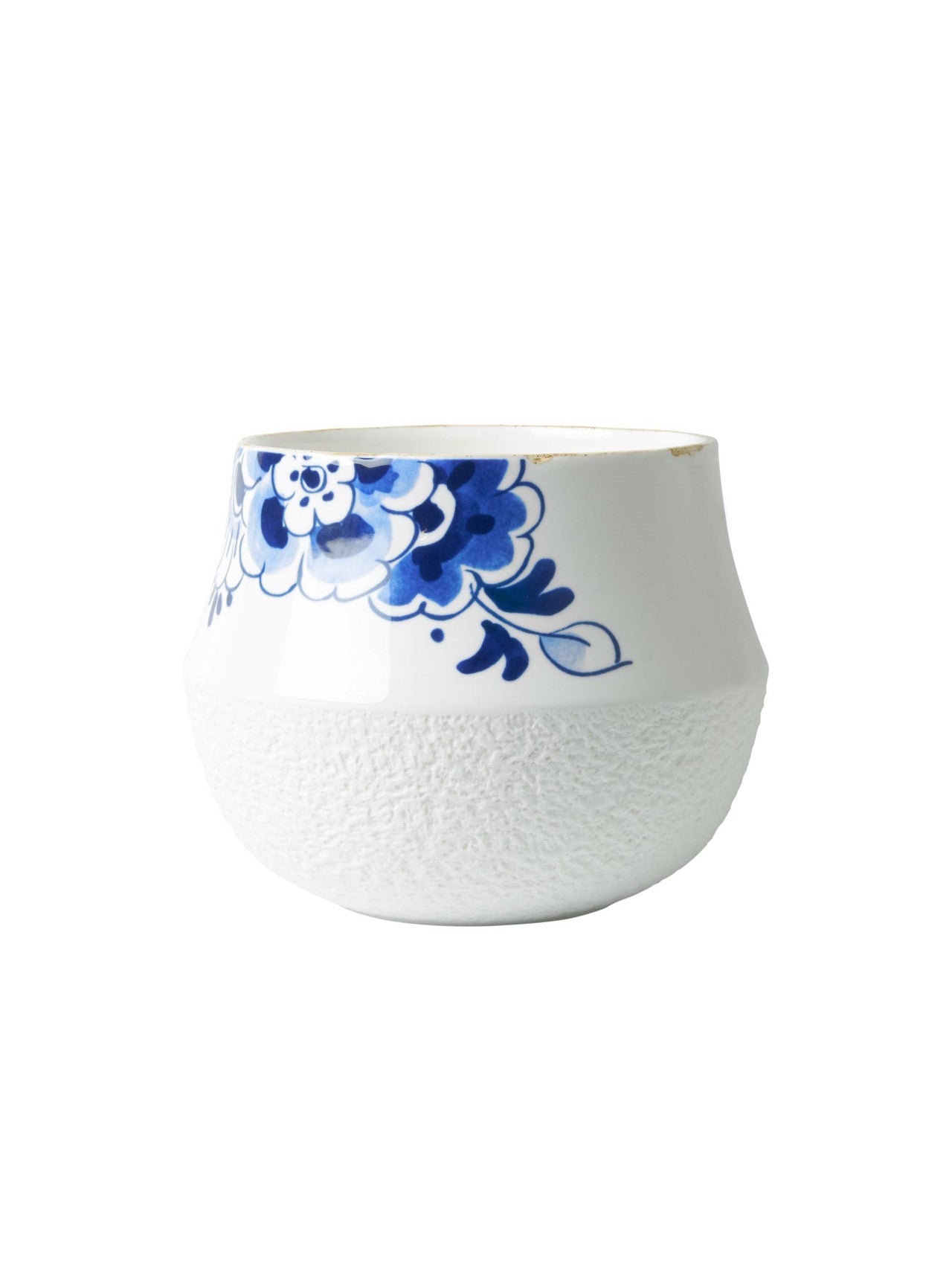 Heinen Delfts Blauw Blauw Bloesem bloempot - Kavel 84