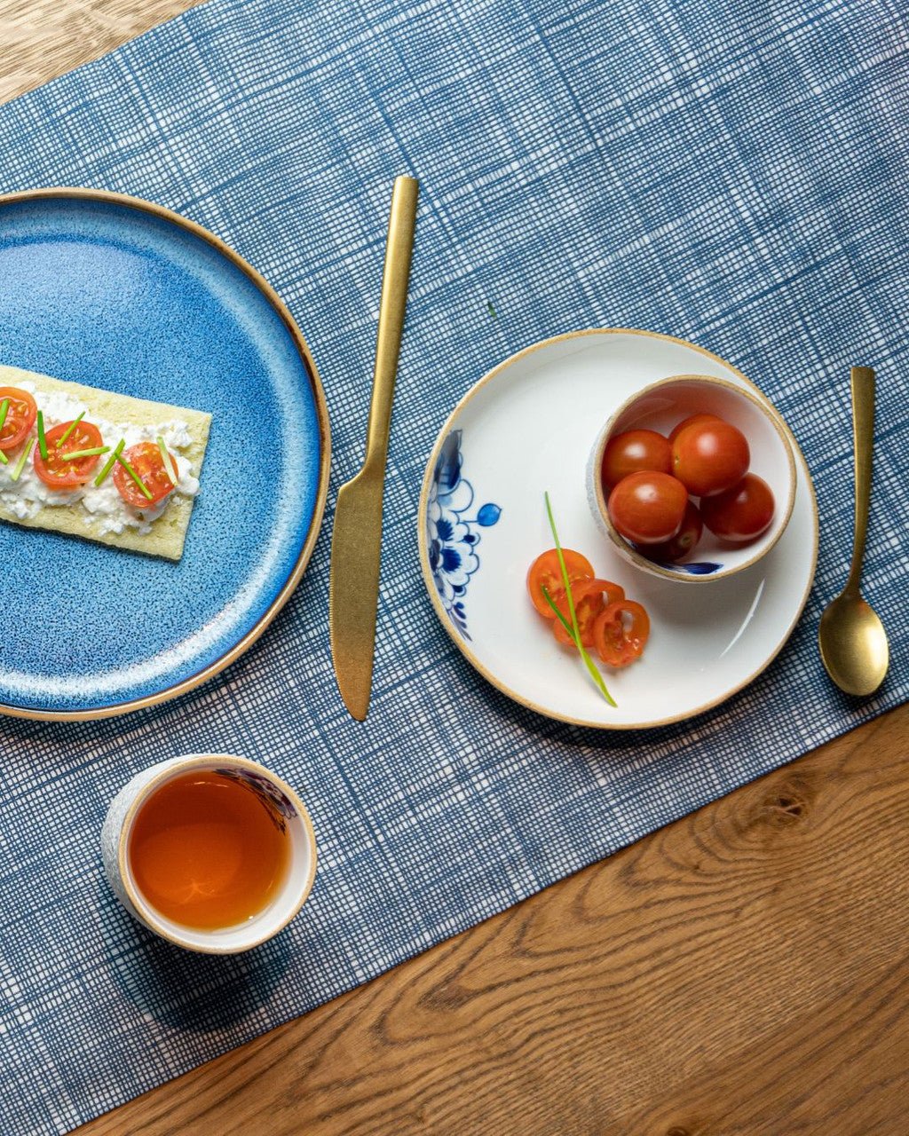 Heinen Delfts Blauw Blauw Bloesem bord - Kavel 84