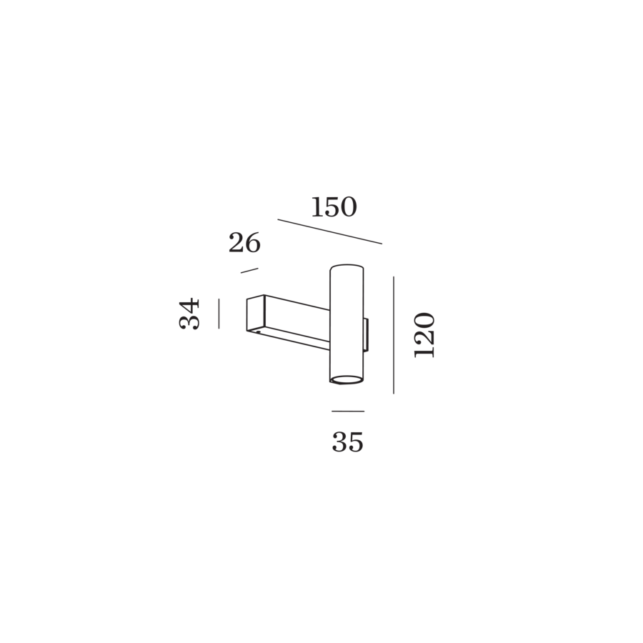 Wever & Ducré CENO wandlamp