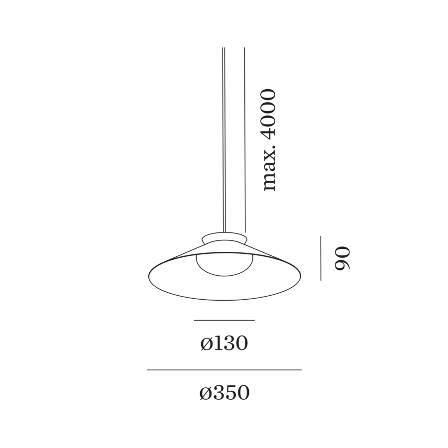 Wever & Ducré CLEA hanglamp