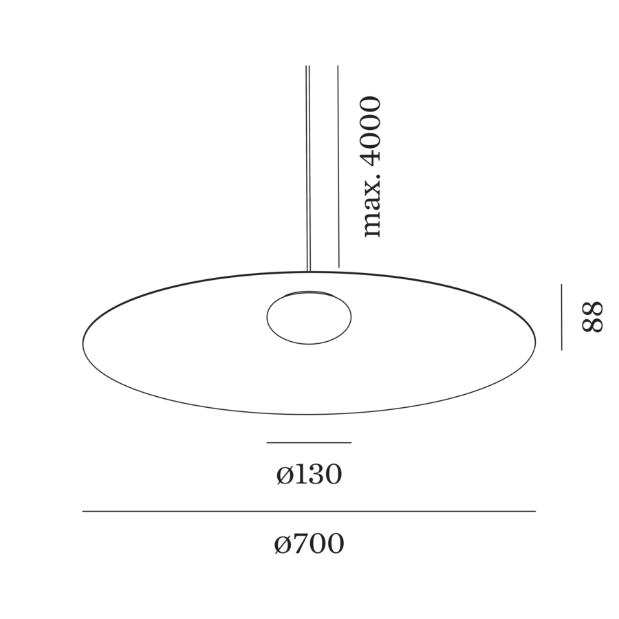 Wever & Ducré CLEA hanglamp - Kavel 84
