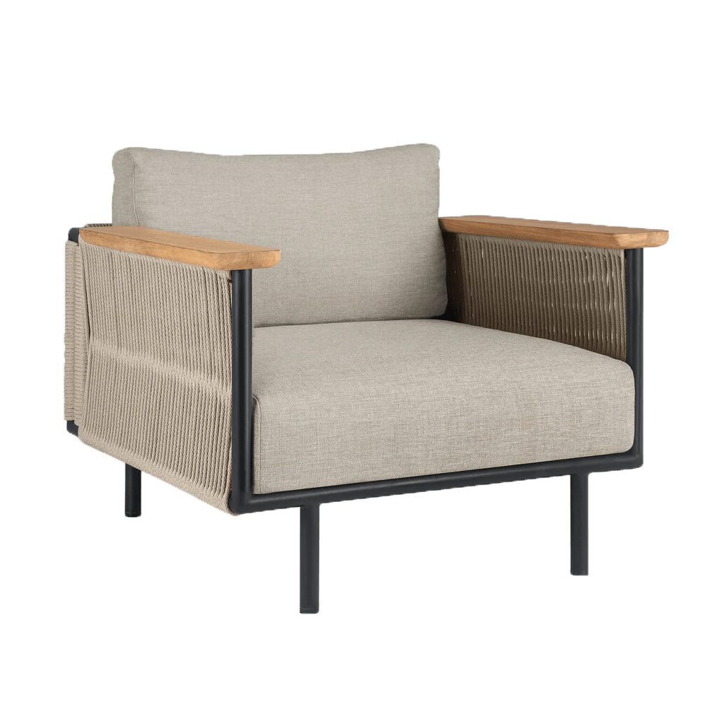 Ethnicraft Corbey outdoor loungestoel - Kavel 84