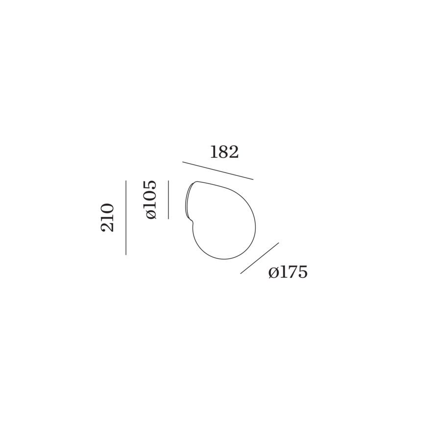 Wever & Ducré DRO wandlamp - Kavel 84