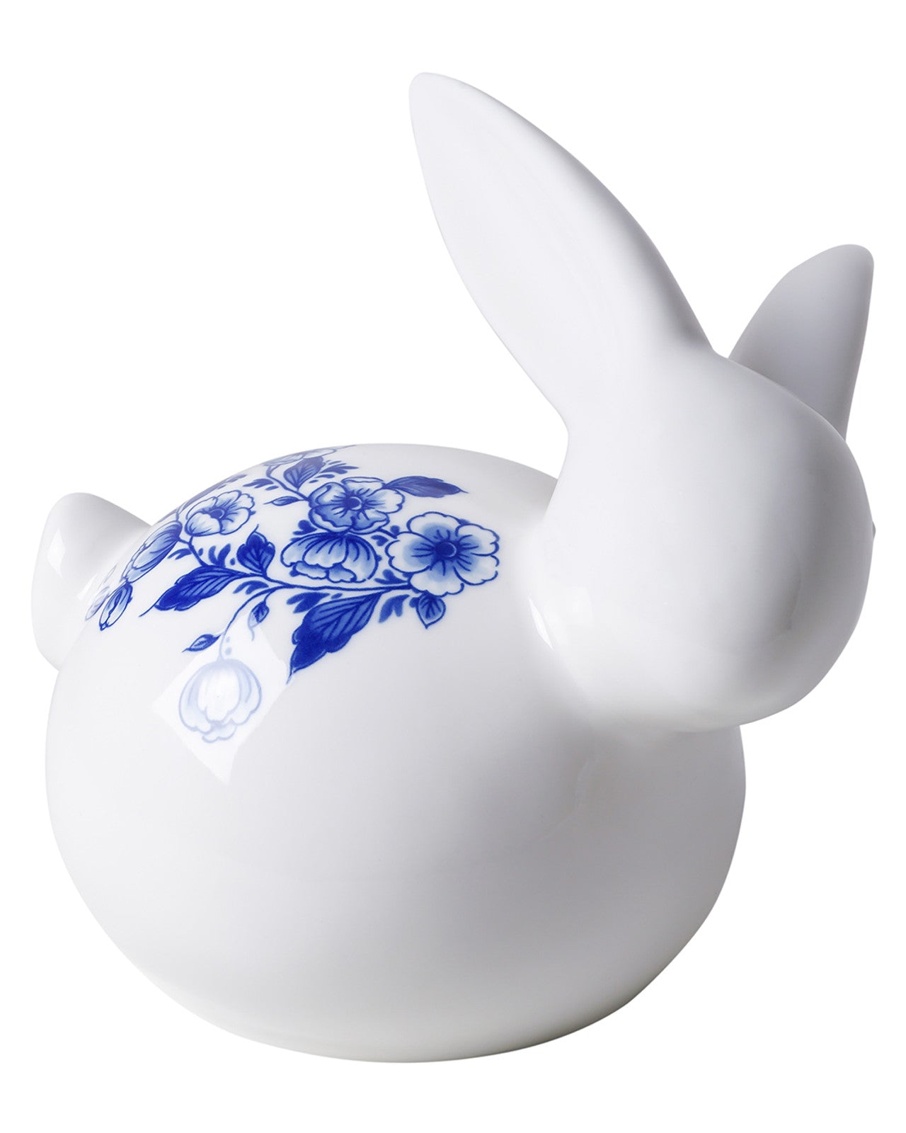 Heinen Delfts Blauw decoratiebeeld Haas - Kavel 84