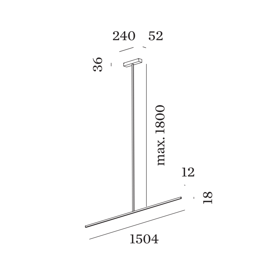 Wever & Ducré FIL hanglamp - Kavel 84