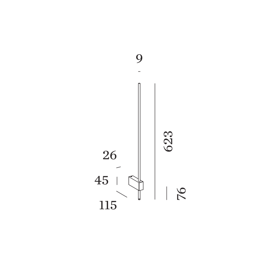 Wever & Ducré FINLIN wandlamp