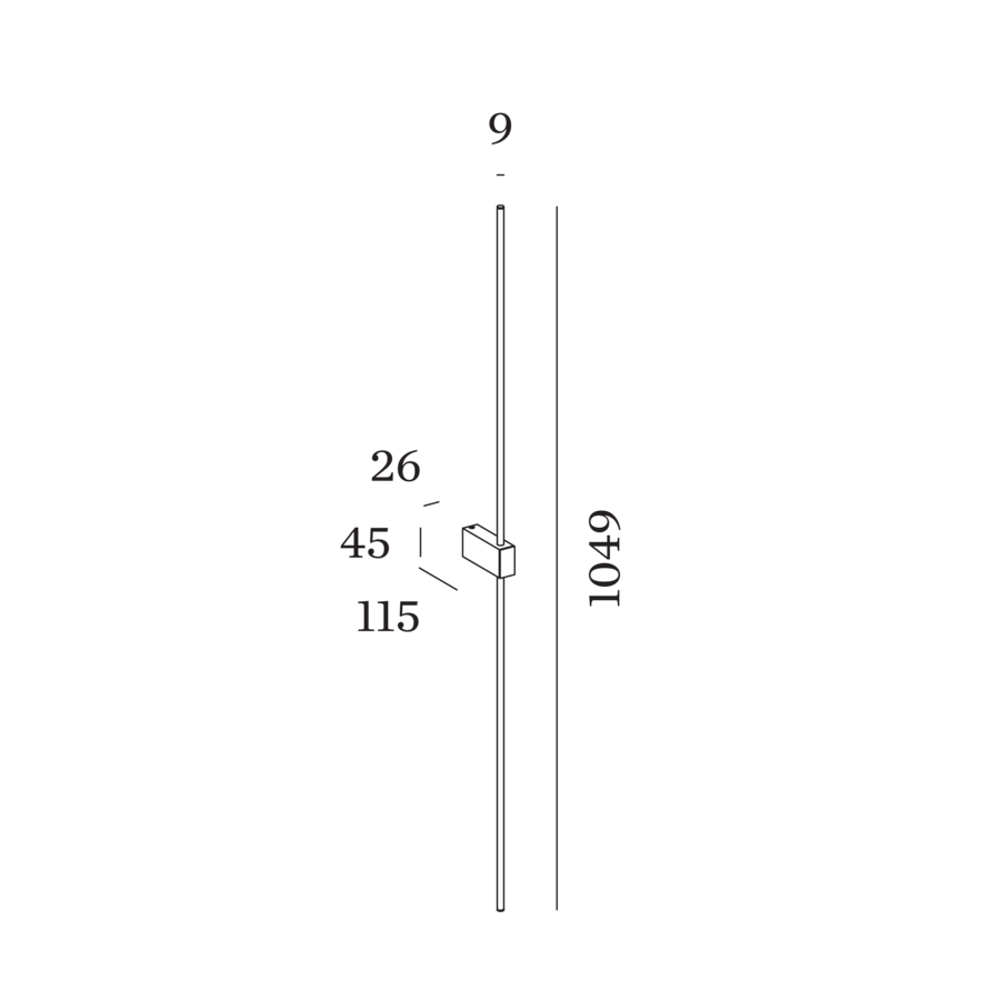 Wever & Ducré FINLIN wandlamp - Kavel 84