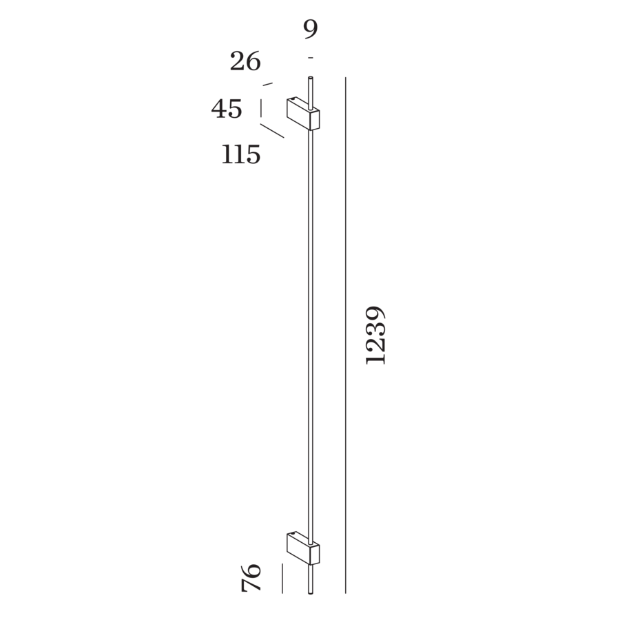 Wever & Ducré FINLIN wandlamp