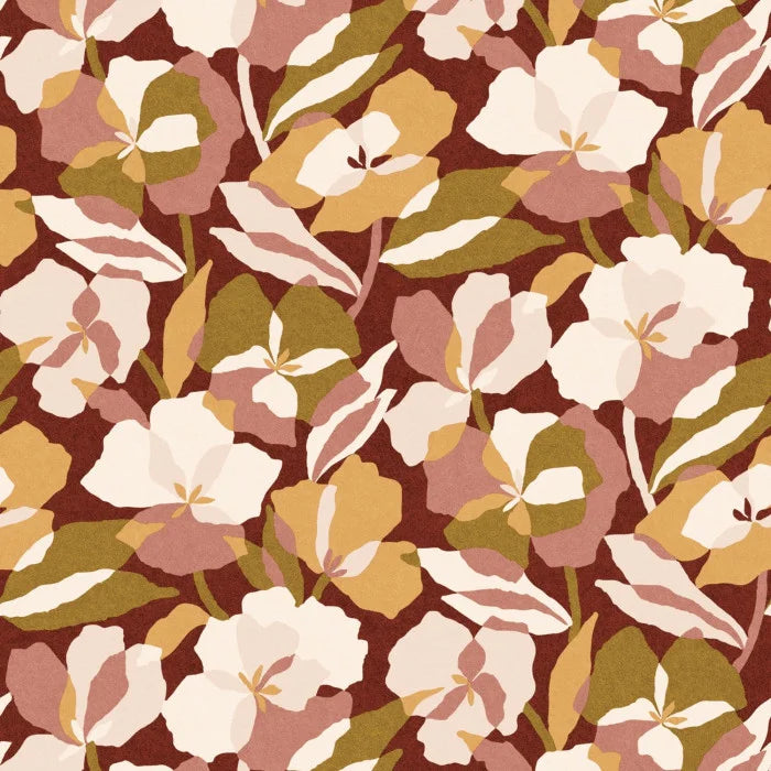 Casamance behang Amaryllis