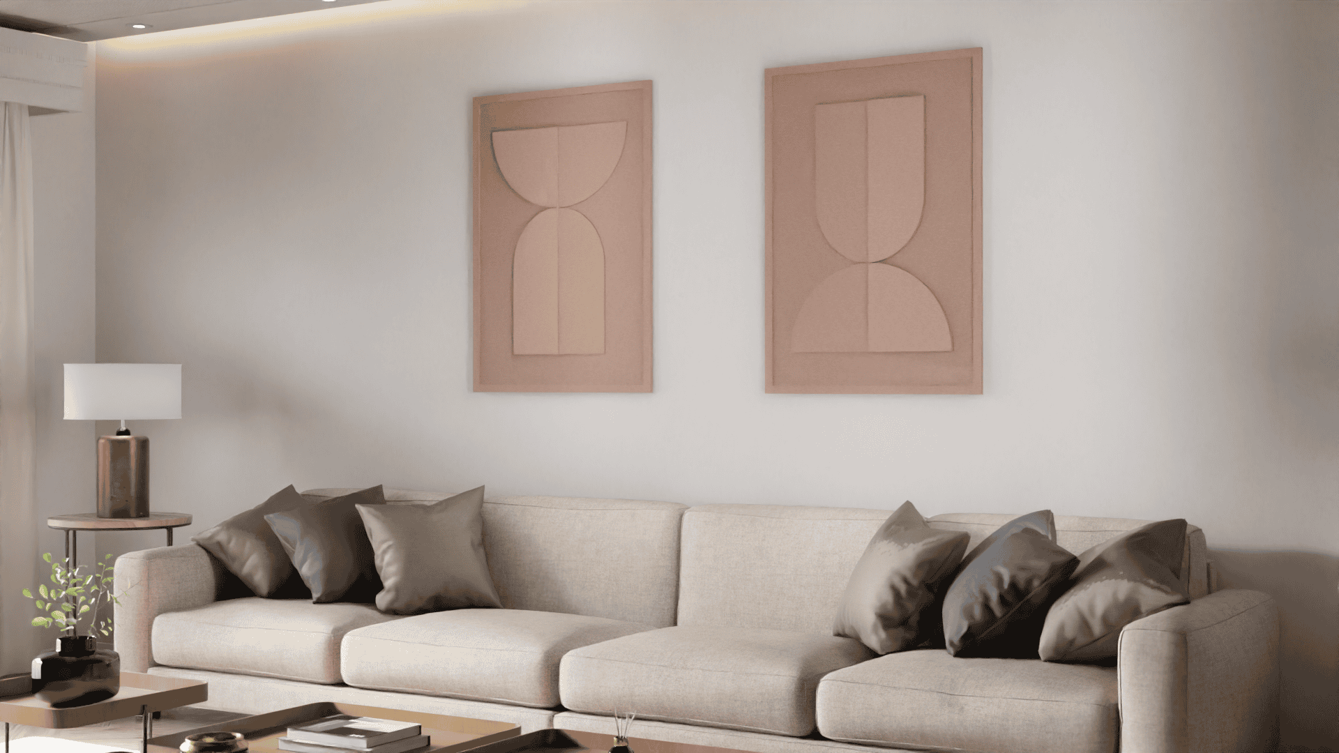 Tacito kunstwerk KW1 akoestisch wandpaneel