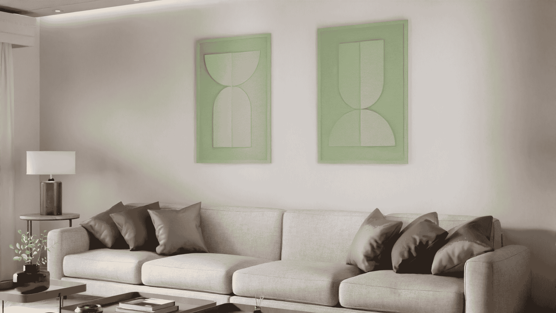 Tacito kunstwerk KW1 akoestisch wandpaneel