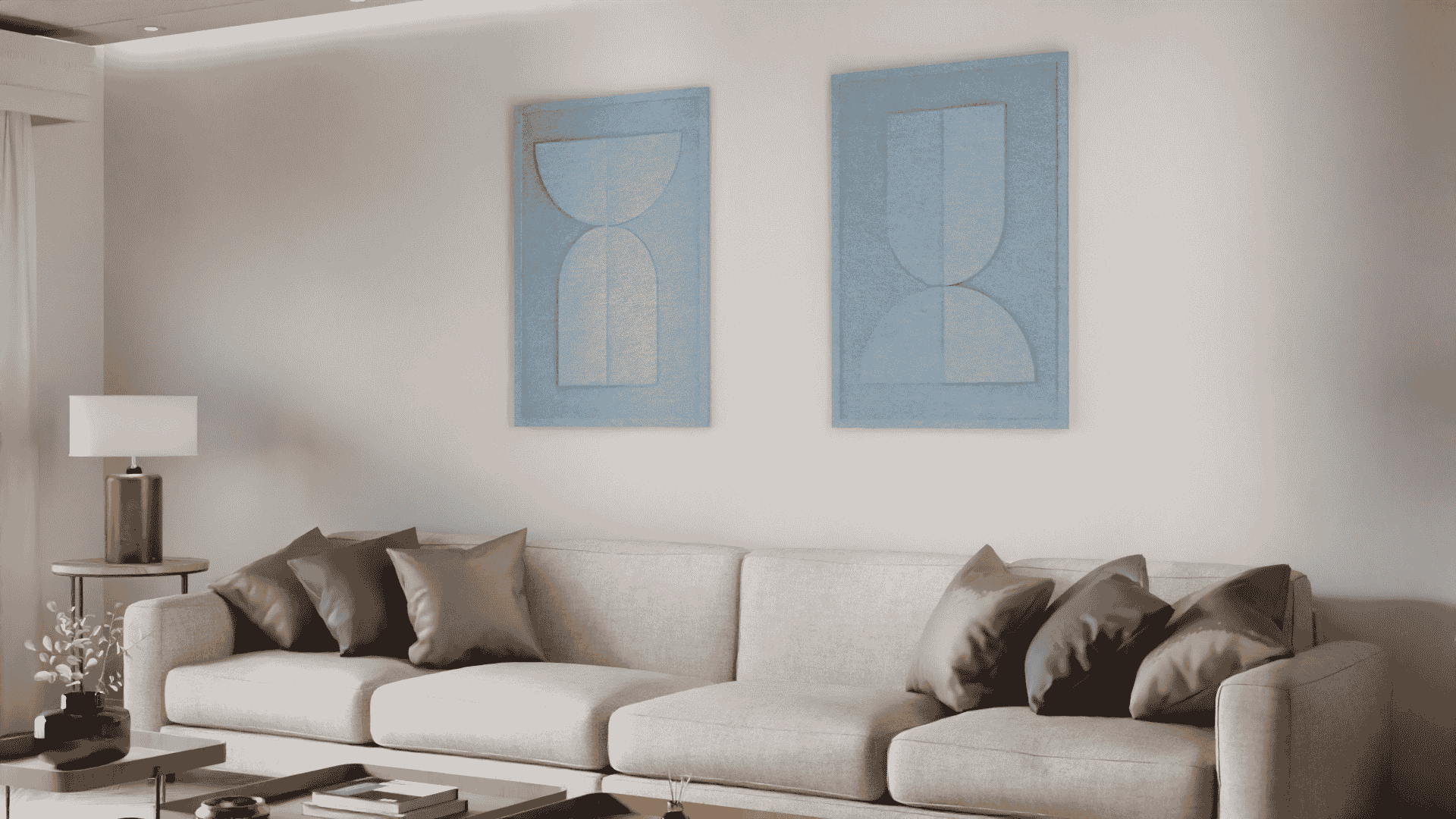 Tacito kunstwerk KW1 akoestisch wandpaneel