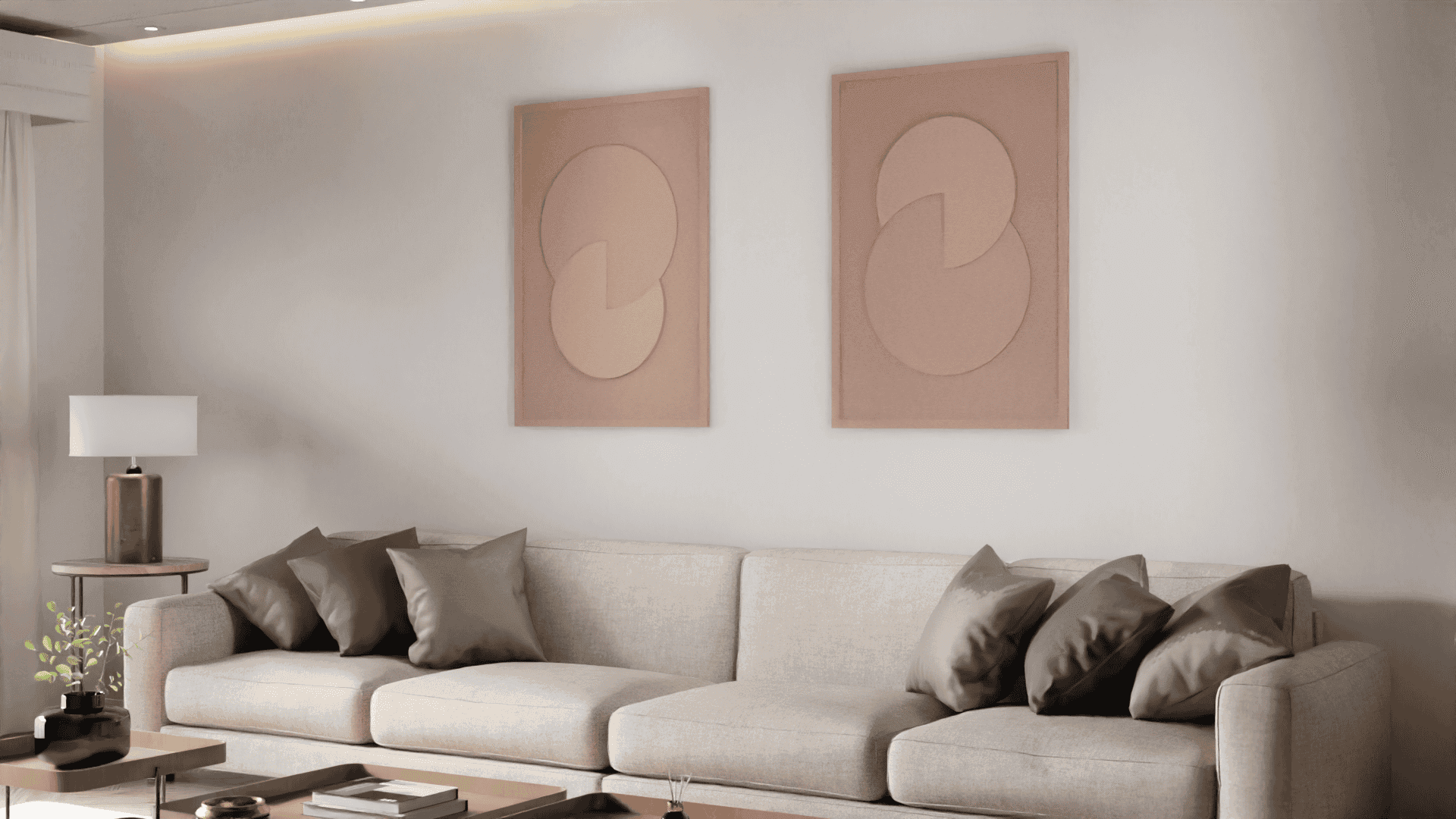 Tacito kunstwerk KW2 akoestisch wandpaneel