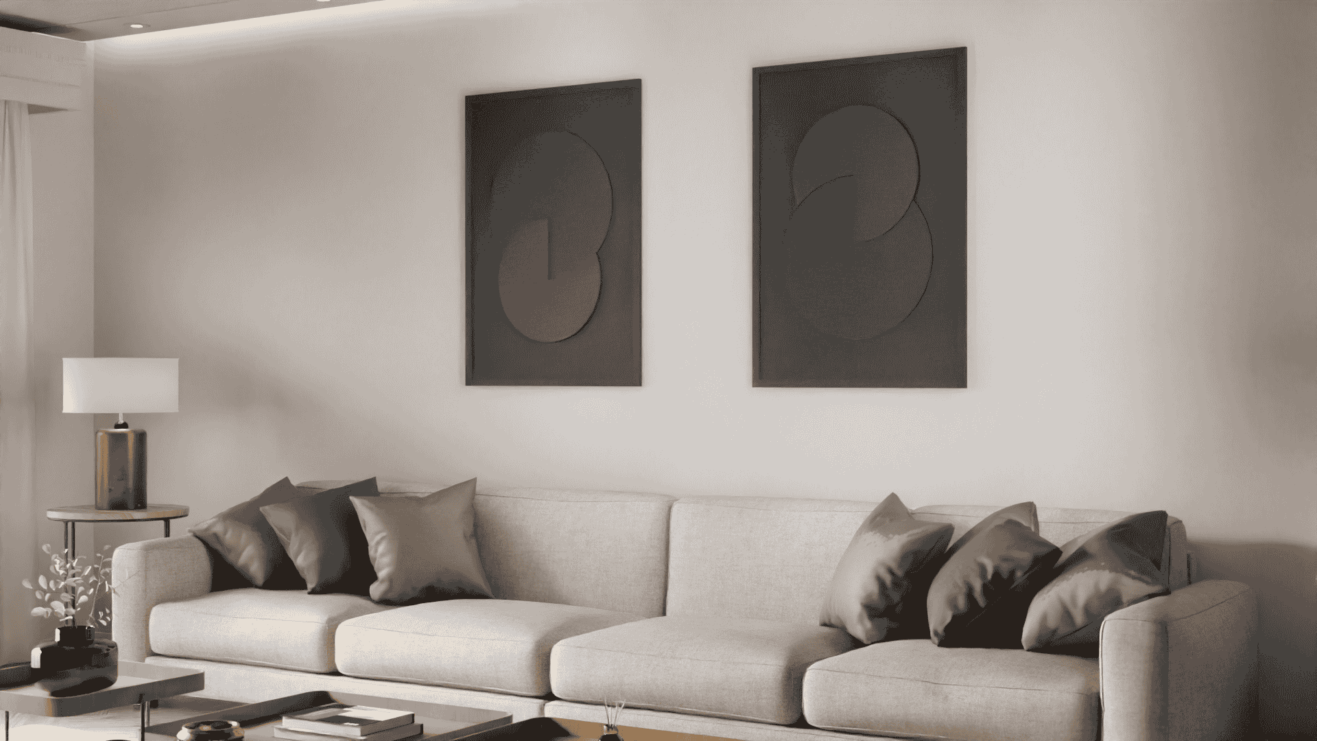 Tacito kunstwerk KW2 akoestisch wandpaneel