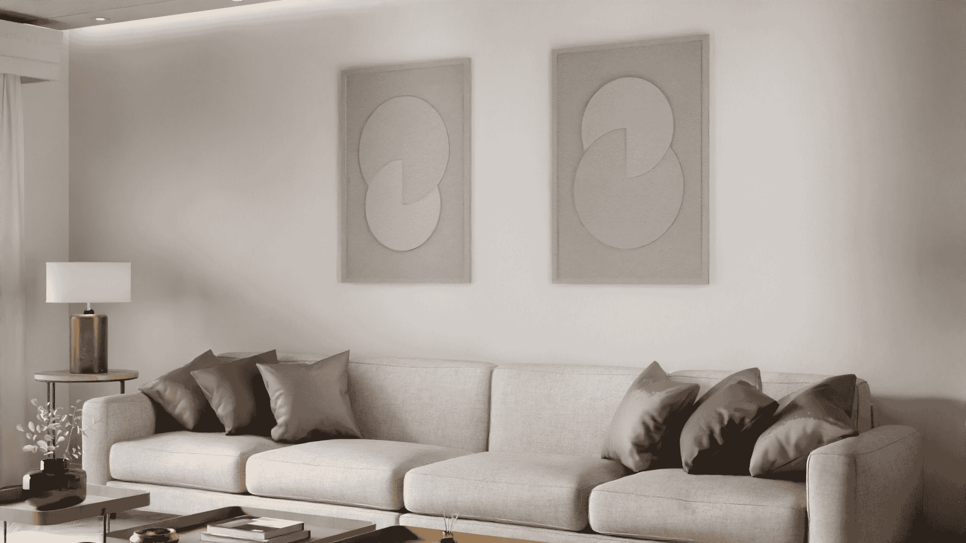 Tacito kunstwerk KW2 akoestisch wandpaneel