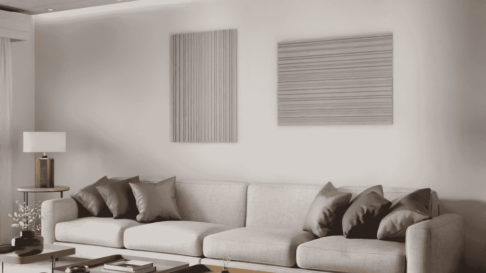 Tacito kunstwerk KW3 akoestisch wandpaneel