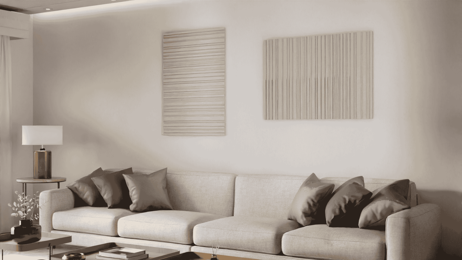 Tacito kunstwerk KW4 akoestisch wandpaneel