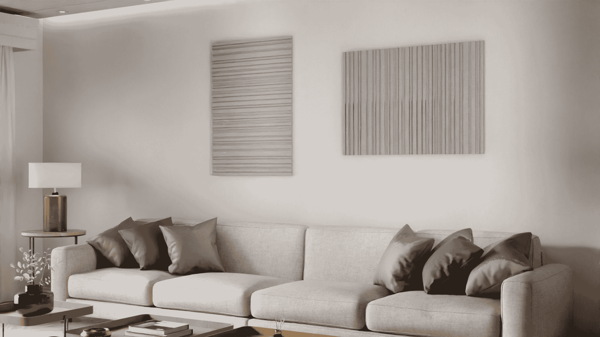 Tacito kunstwerk KW4 akoestisch wandpaneel