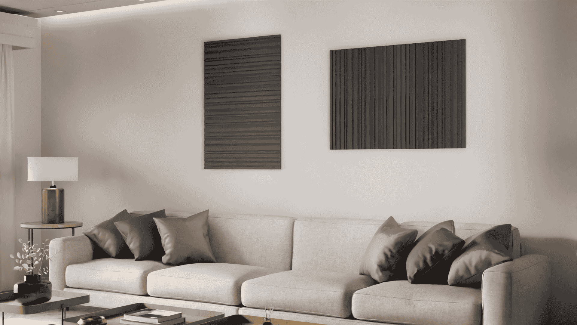 Tacito kunstwerk KW4 akoestisch wandpaneel