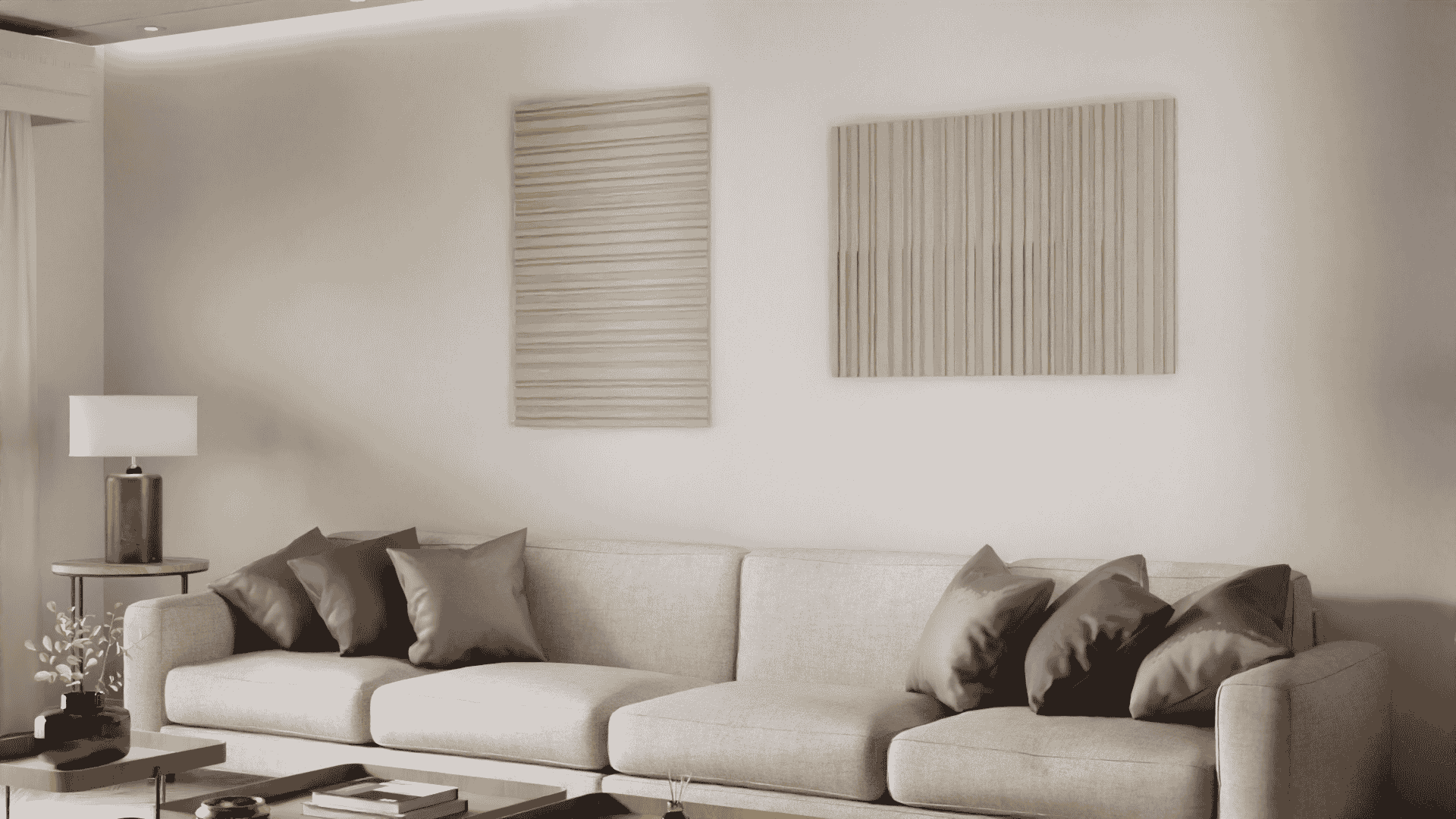 Tacito kunstwerk KW4 akoestisch wandpaneel