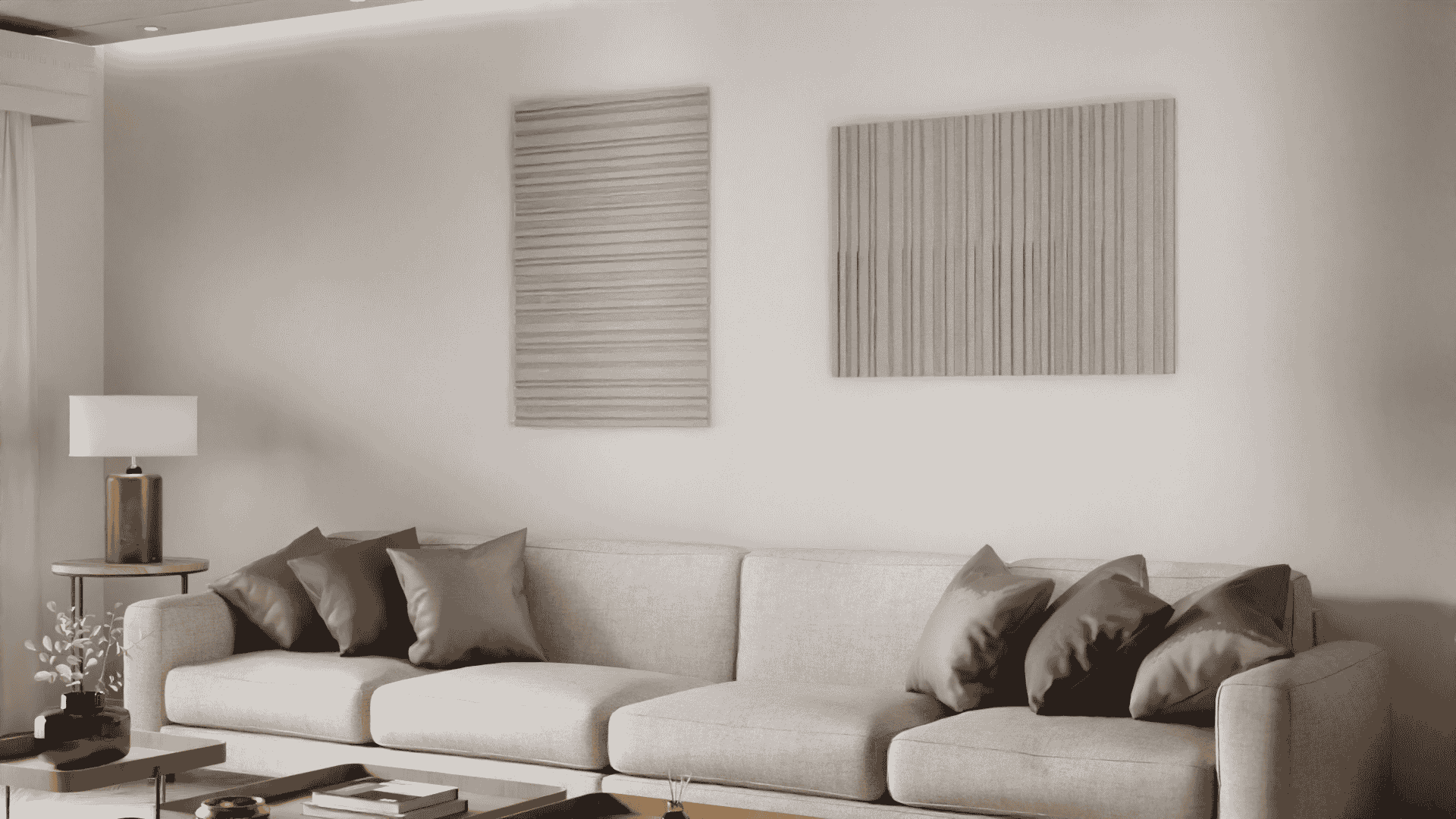 Tacito kunstwerk KW4 akoestisch wandpaneel