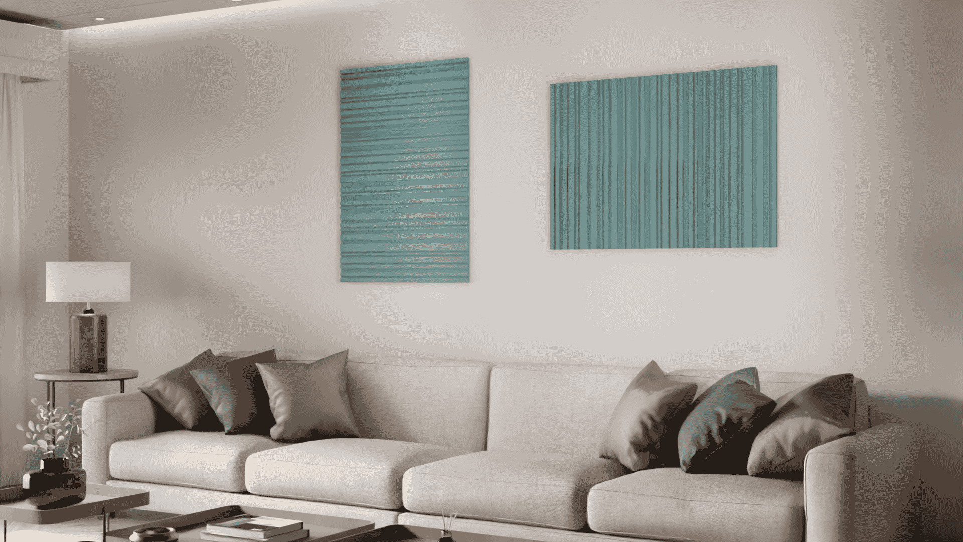 Tacito kunstwerk KW4 akoestisch wandpaneel