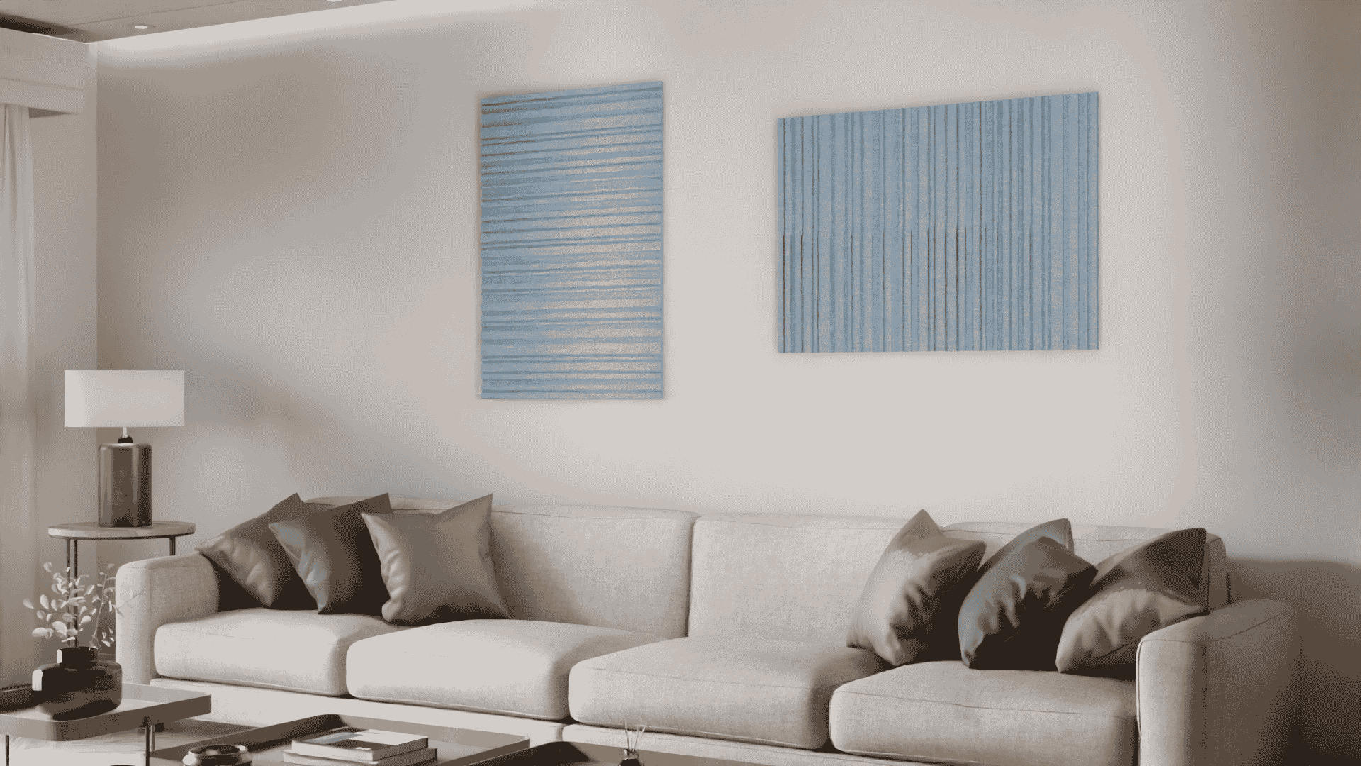 Tacito kunstwerk KW4 akoestisch wandpaneel