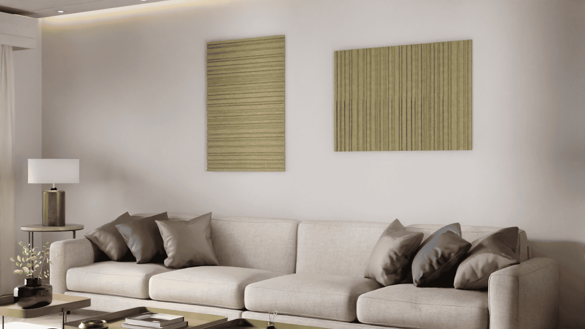 Tacito kunstwerk KW4 akoestisch wandpaneel