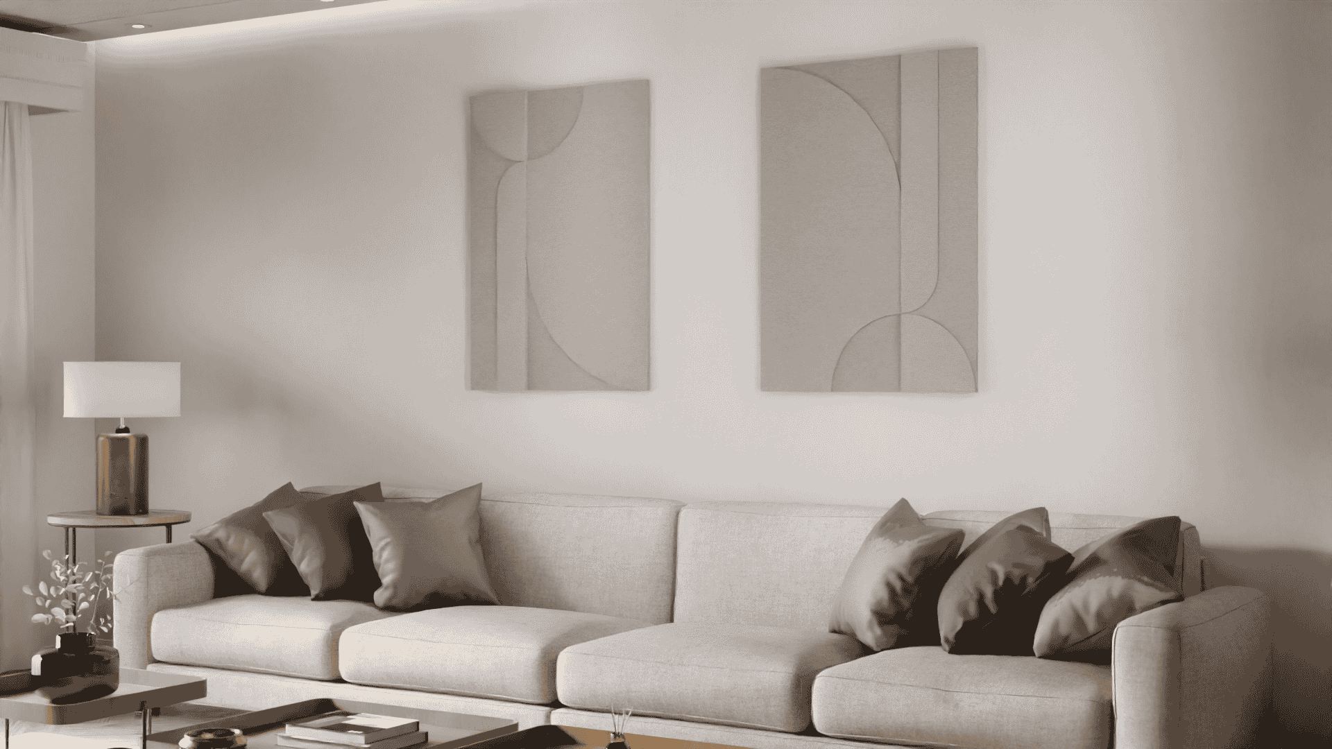 Tacito kunstwerk KW5 akoestisch wandpaneel - Kavel 84