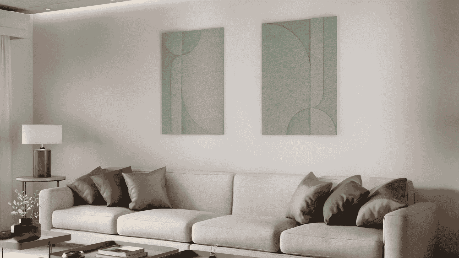 Tacito kunstwerk KW5 akoestisch wandpaneel - Kavel 84