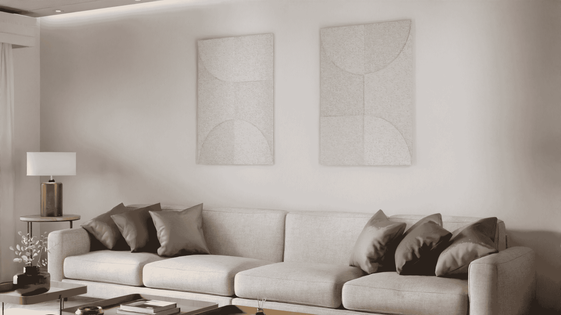 Tacito kunstwerk KW6 akoestisch wandpaneel