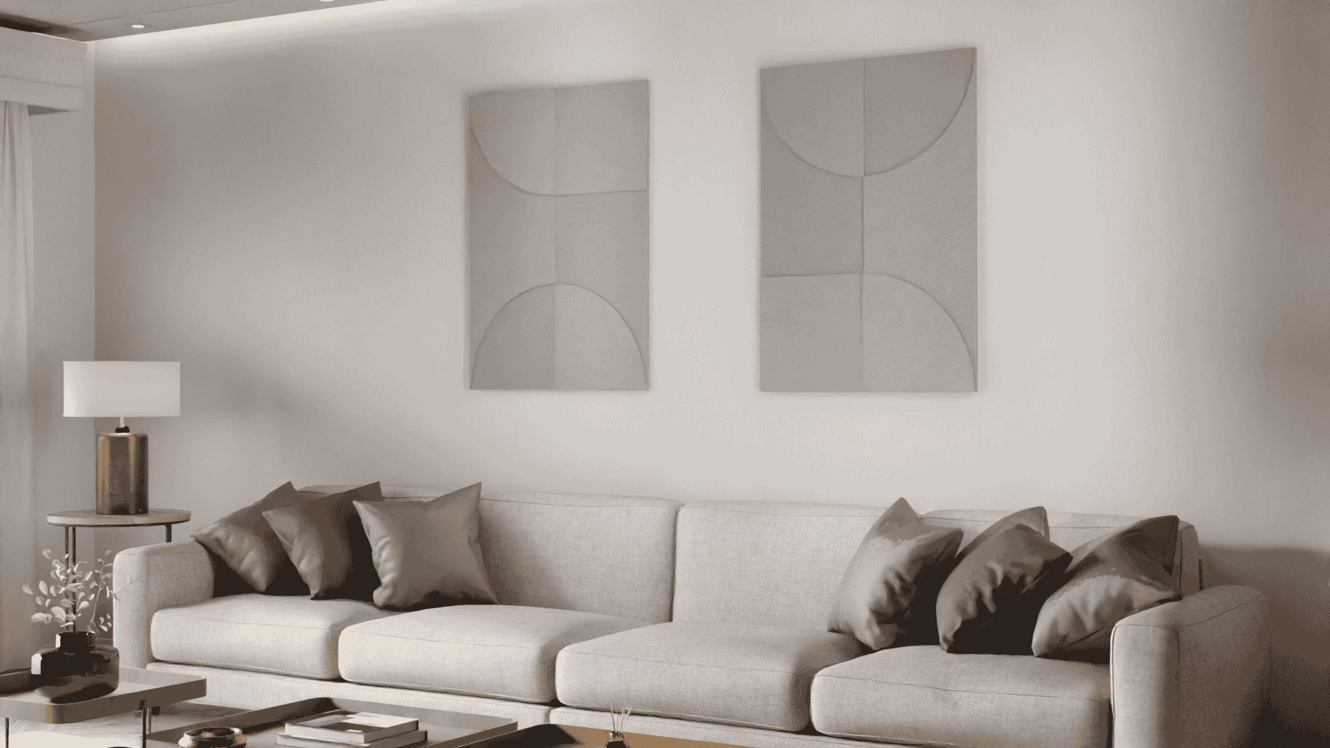 Tacito kunstwerk KW6 akoestisch wandpaneel