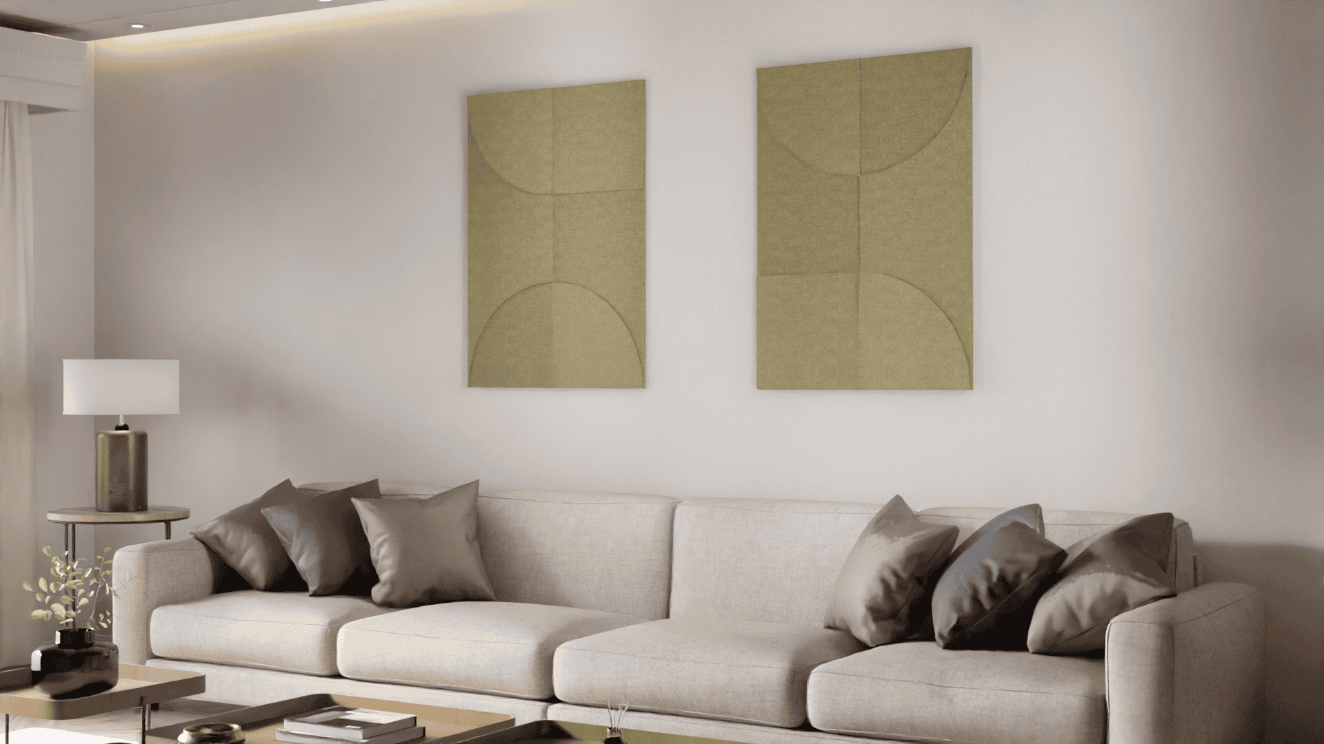 Tacito kunstwerk KW6 akoestisch wandpaneel