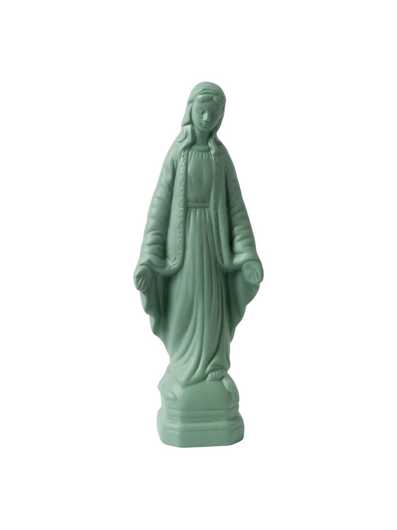 Heinen Delfts Blauw Decoratiebeeld Madonna