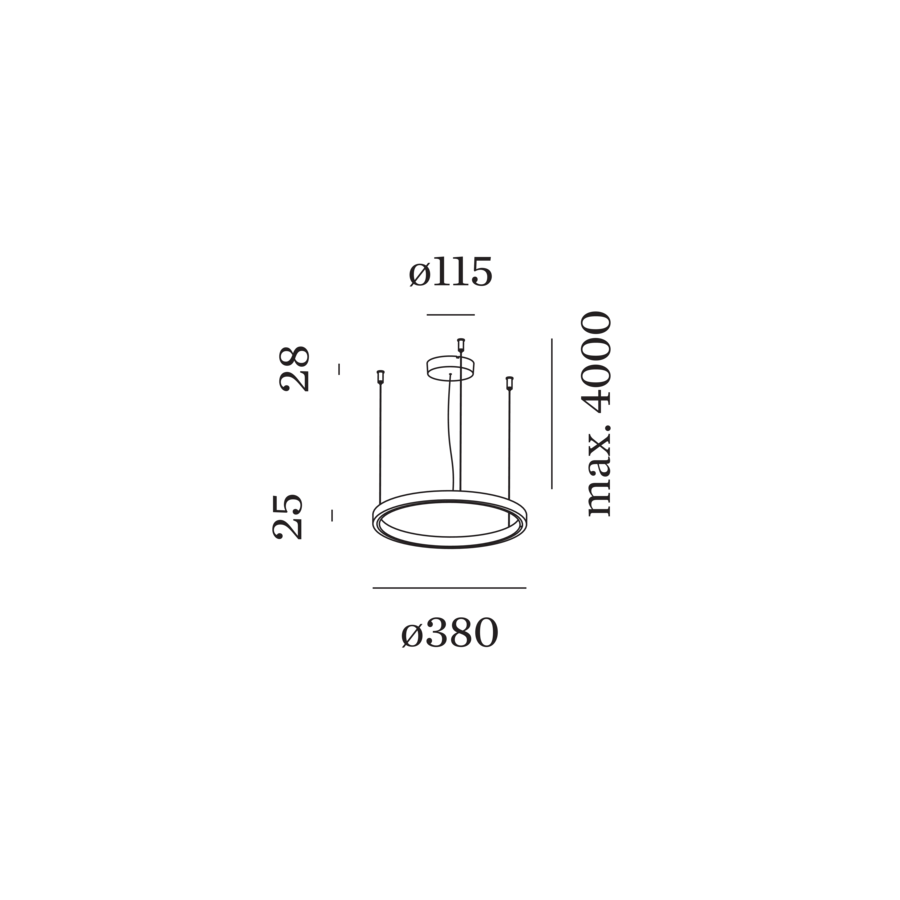 Wever & Ducré KUJO hanglamp