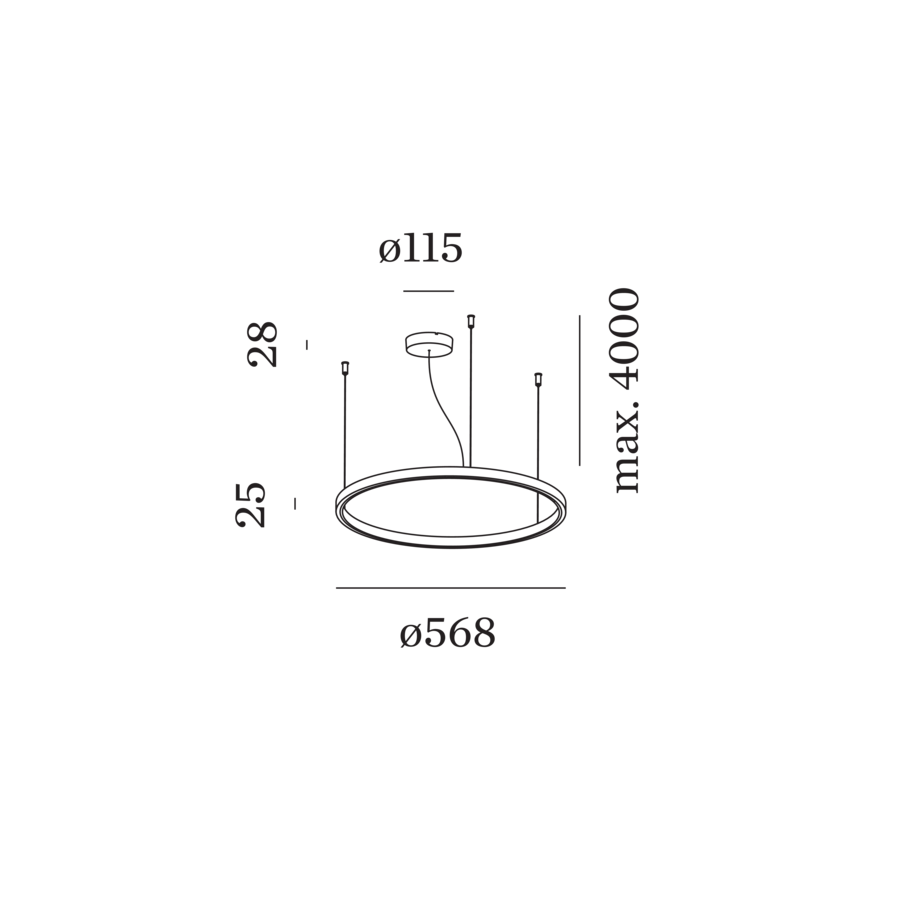 Wever & Ducré KUJO hanglamp - Kavel 84