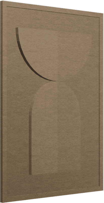 Tacito kunstwerk KW1 akoestisch wandpaneel