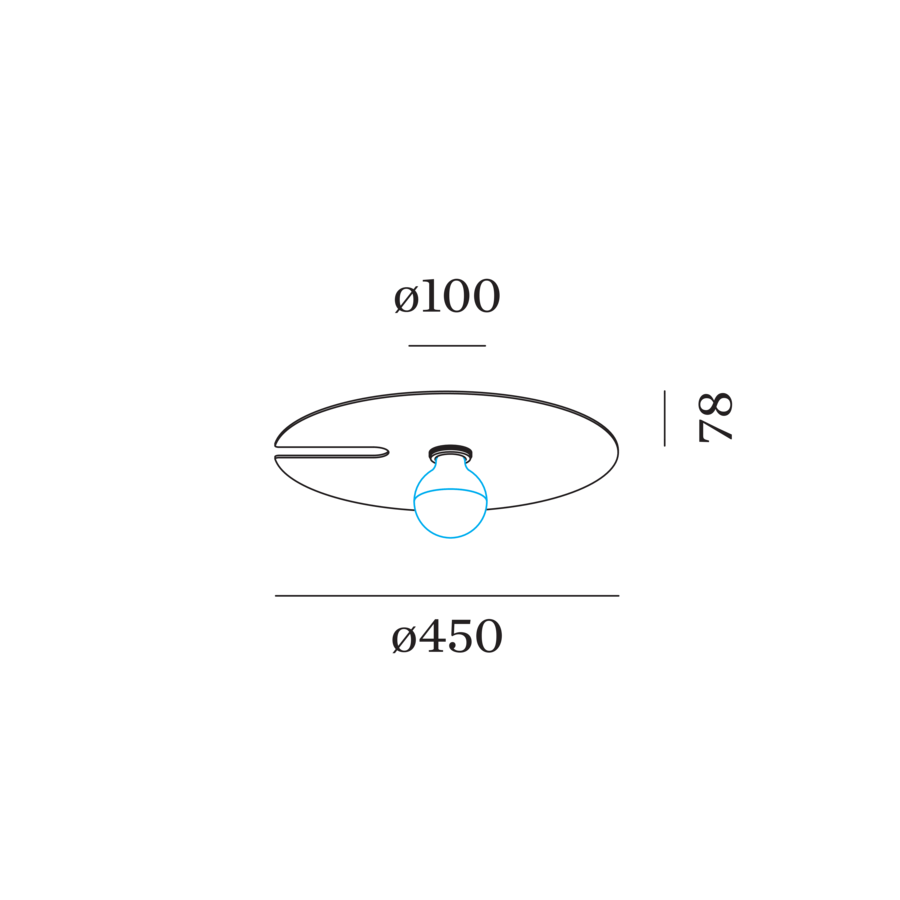 Wever & Ducré MIRRO wand - /plafondlamp - Kavel 84