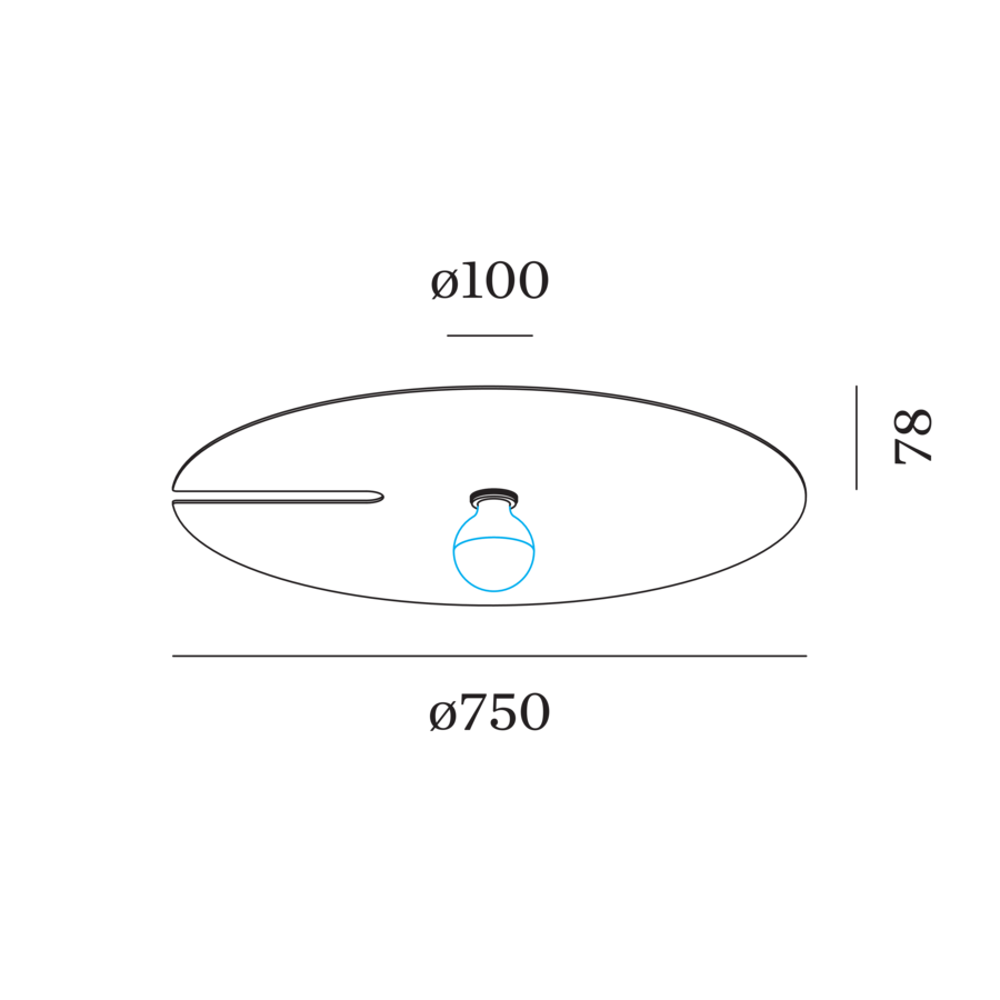 Wever & Ducré MIRRO wand - /plafondlamp - Kavel 84