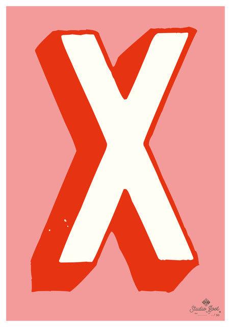- X - Poster Studio Boot