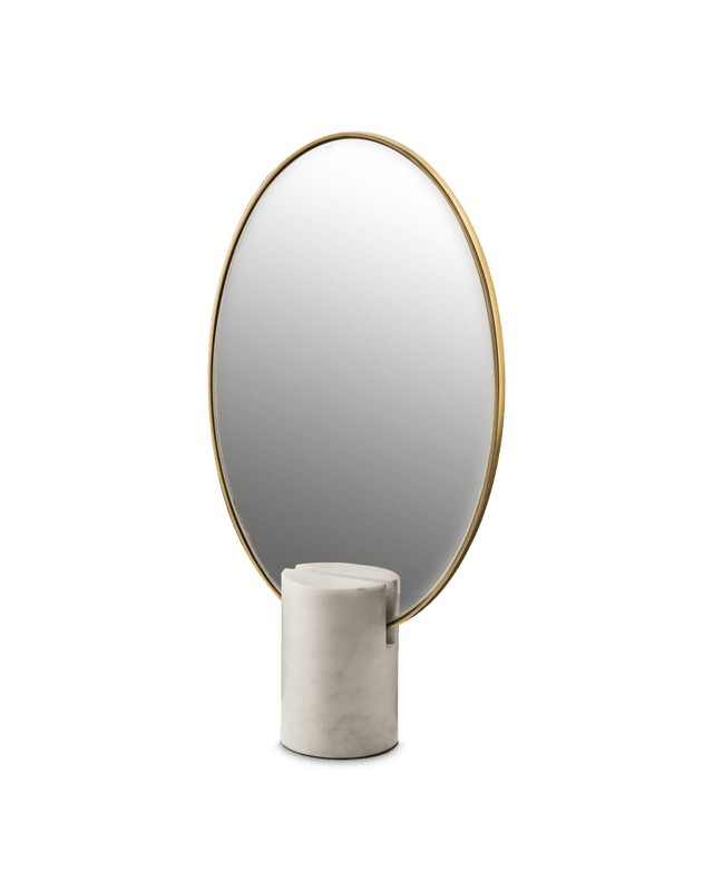 Pols Potten Oval Marble spiegel - Kavel 84
