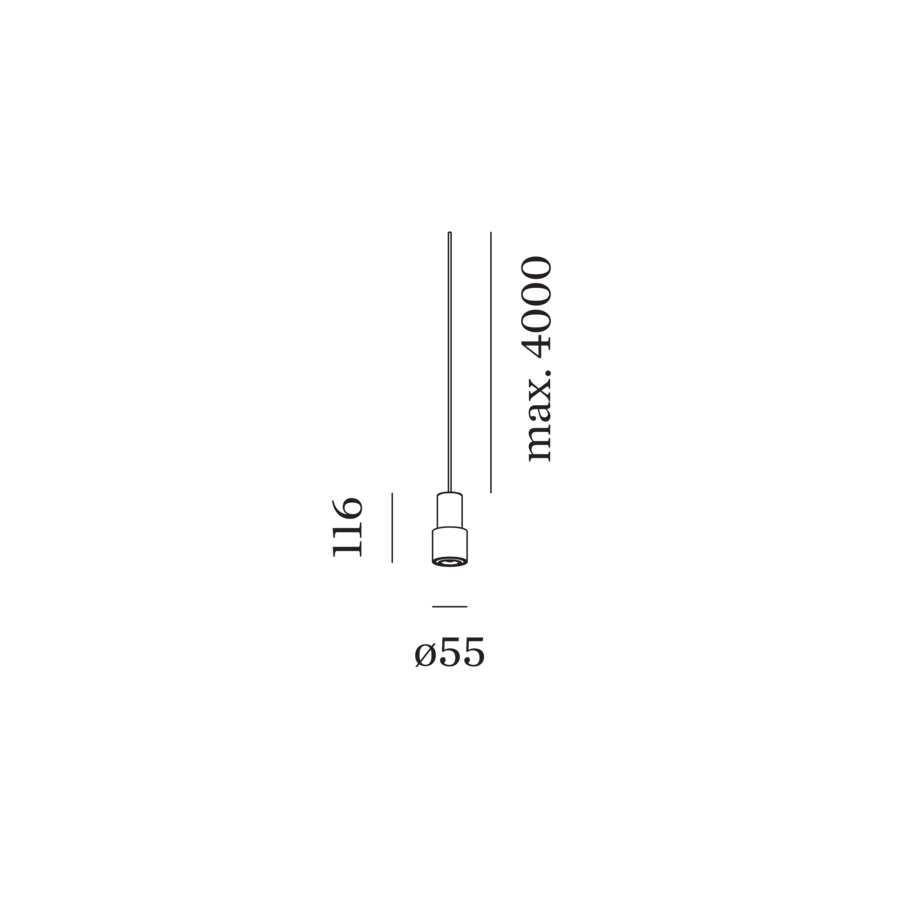 Wever & Ducré ODREY hanglamp