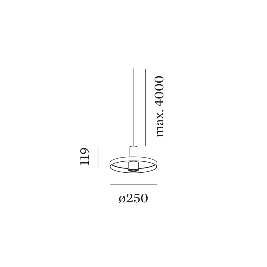 Wever & Ducré ODREY hanglamp