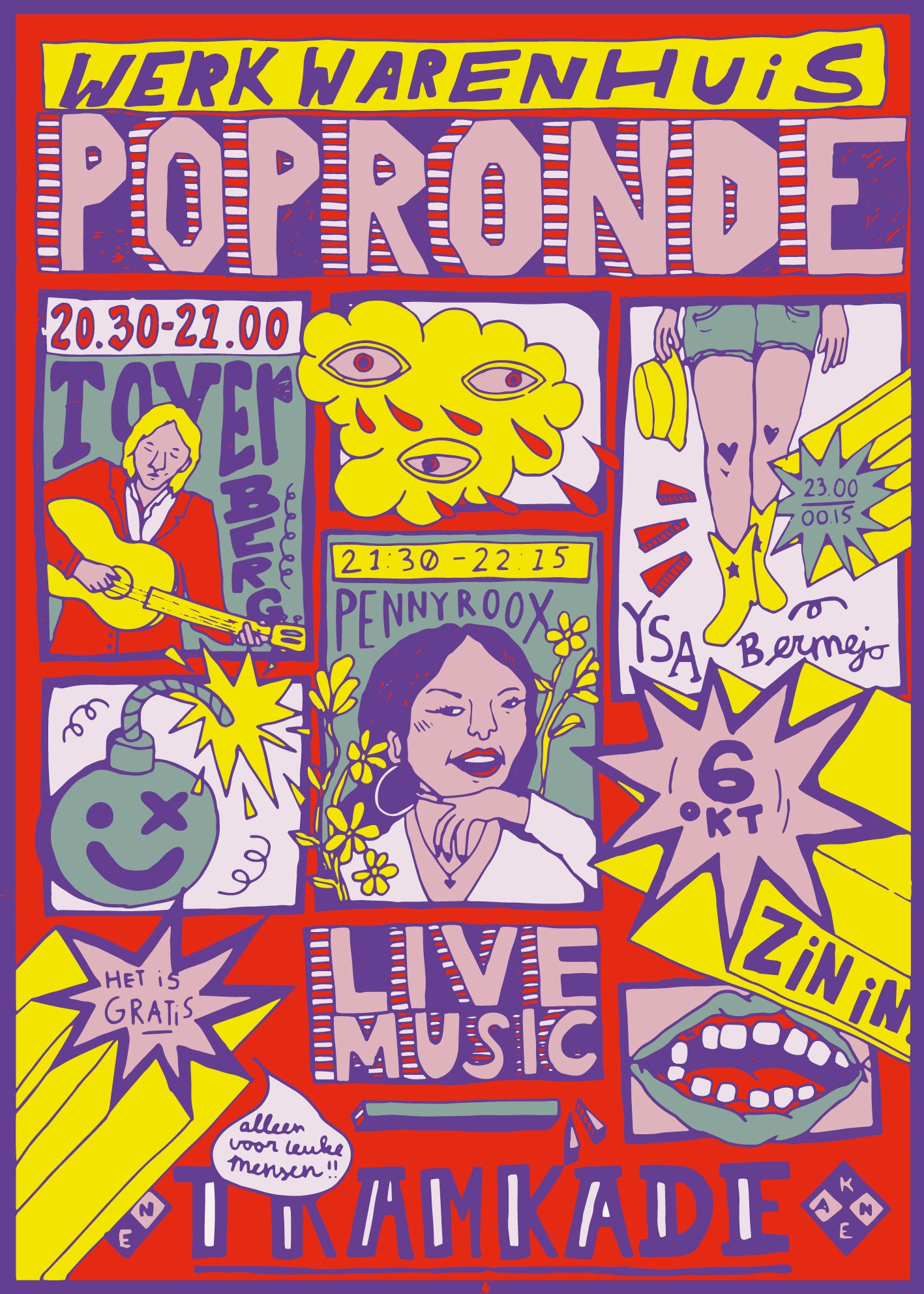 Studio Boot poster Popronde 2023