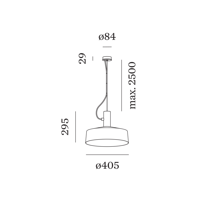 Wever & Ducré ROOMOR hanglamp - Kavel 84