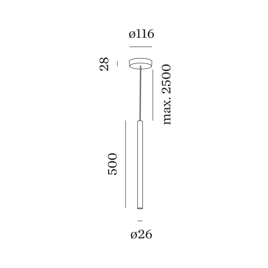 Wever & Ducré MATCH hanglamp