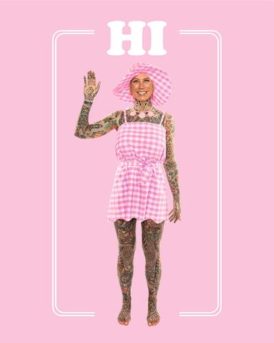 Tattoo Barbie - poster