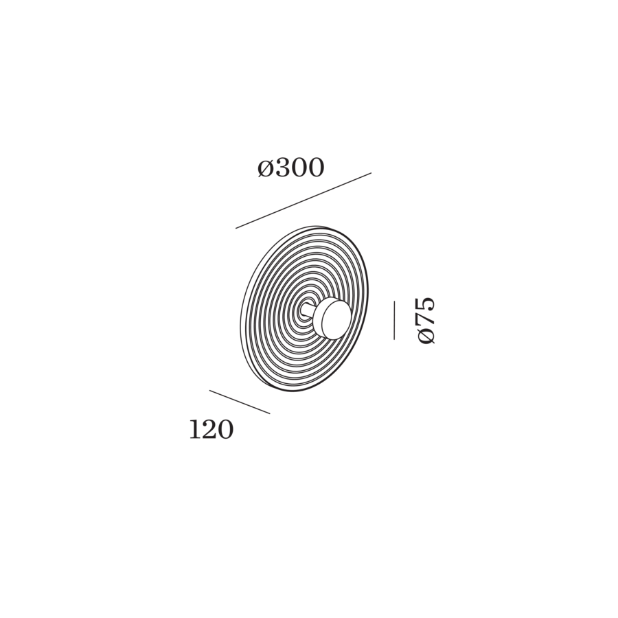 Wever & Ducré TAPIS wandlamp