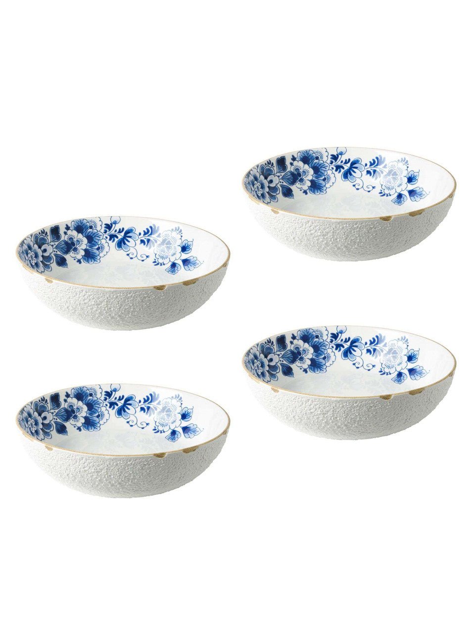 Heinen Delfts Blauw Blauw Bloesem pastaborden - Kavel 84